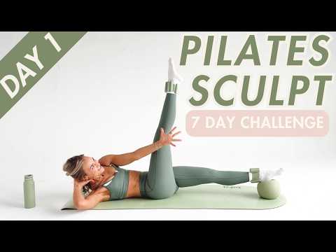 7 DAY PILATES CHALLENGE | DAY 1 - 25 MIN FULL BODY PILATES SCULPT — Alysia Pope Pilates (PurelyPope Pilates)
