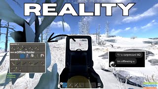 A SNOWBALLERS REALITY | Rust Console Movie
