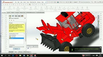 SolidWorks trening Wheel loader/Radlader