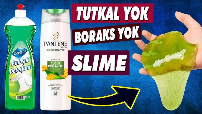 No Glue No Borax Fluffy Slime How To Desto Dishwashing Detergent And With Pantene Shampoo Youtube