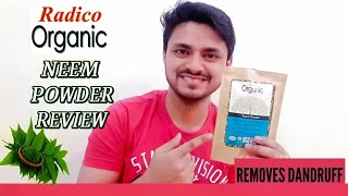 How to Use Neem Powder For A Dandruff Free Hair | 100% Organic |
