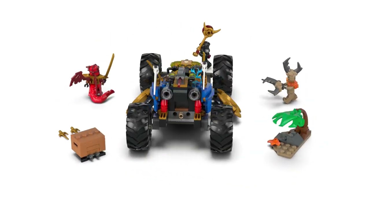 LEGO NINJAGO Jay'in Dönüşen Arabası 71856 - 8 Yaş ve Üzeri