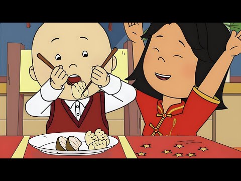 Caillou probiert neues Essen | Caillou auf Deutsch