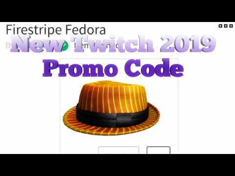 New Promo Code For Fire Stripe Fedora 2019 Youtube - roblox new promo code firestripe fedora february 2019