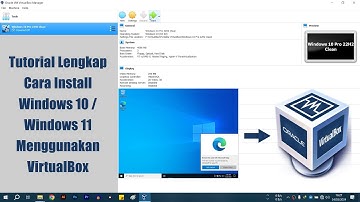 Cara Install Windows 10 pada VirtualBox Portable