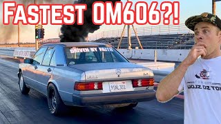 750HP STOCK OM606 Is UNBREAKABLE!! But Mercedes Suspension Isnt 