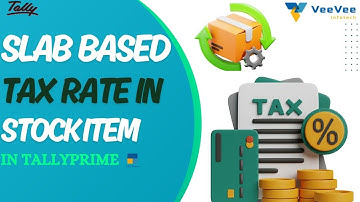 🔥 Slab Based Tax Rate in Tally Prime | 💡 Secret Method to Automate GST Tax Calculation! 🚀 | Tamil