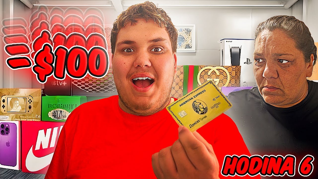 UKRADL JSEM MÁMĚ KARTU ABYCH UTRACEL *PRANK*