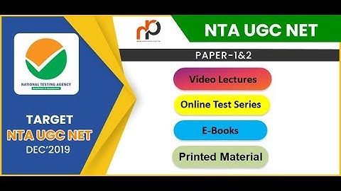 UGC NET PAPER-1&2 ONLINE COACHING WITH VIDEO LECTURES,ONLINE TEST AND STUDY MATERIALS