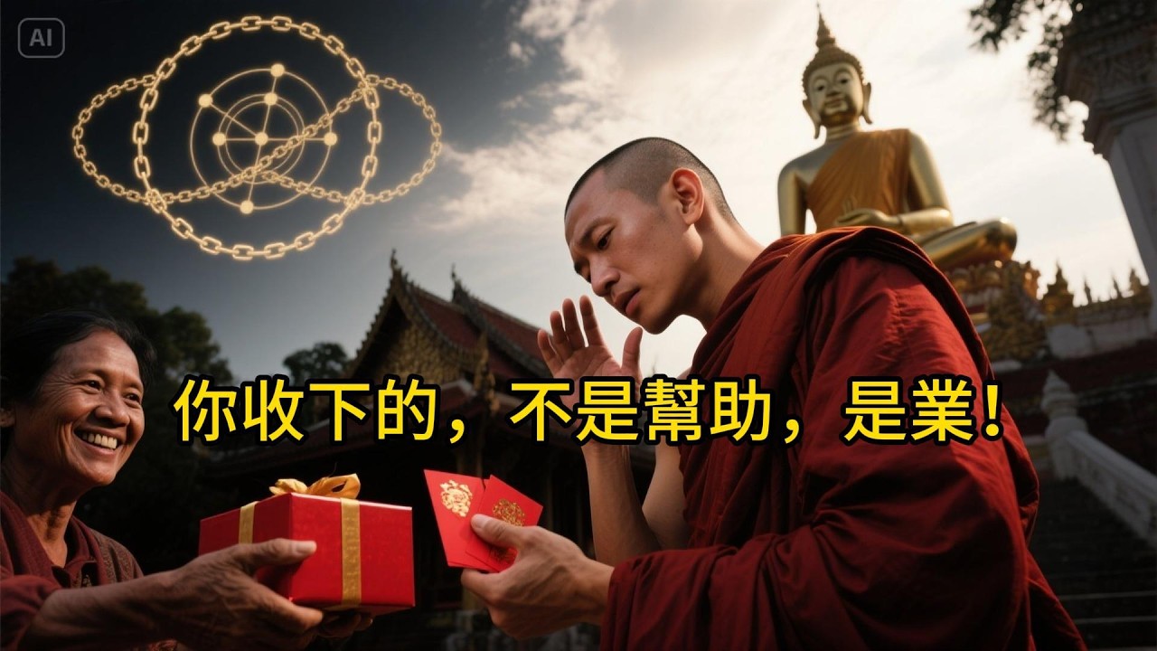 收下這三樣東西，以為是好意，其實是替人背业？佛門大師揭開：這些「好意」正在消耗你的福報！