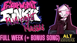 Friday Night Funkin Mid Fight Masses Casanova(full week) + Bonus Songs