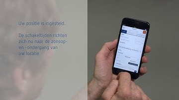 Theben SELEKTA top3 app – Tijd selecteren   Schakeltijden programmeren