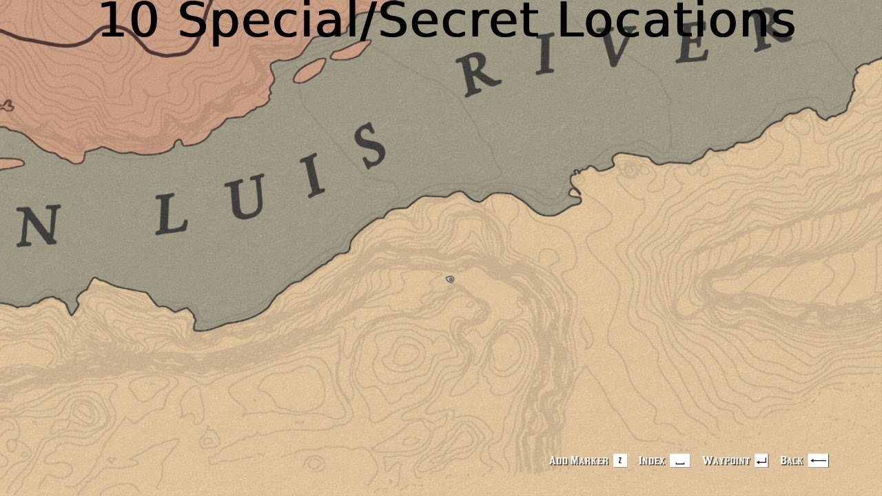10 Special/Secret Locations in RDR2 - YouTube
