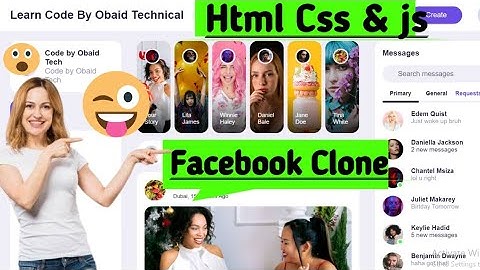 Responsive Social Media Website With Theme Customization Using HTML CSS & JavaScript  Portfolio web