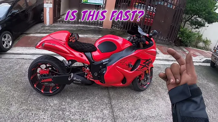 MODIFIED LEGENDARY SUZUKI HAYABUSA TEST REVIEW