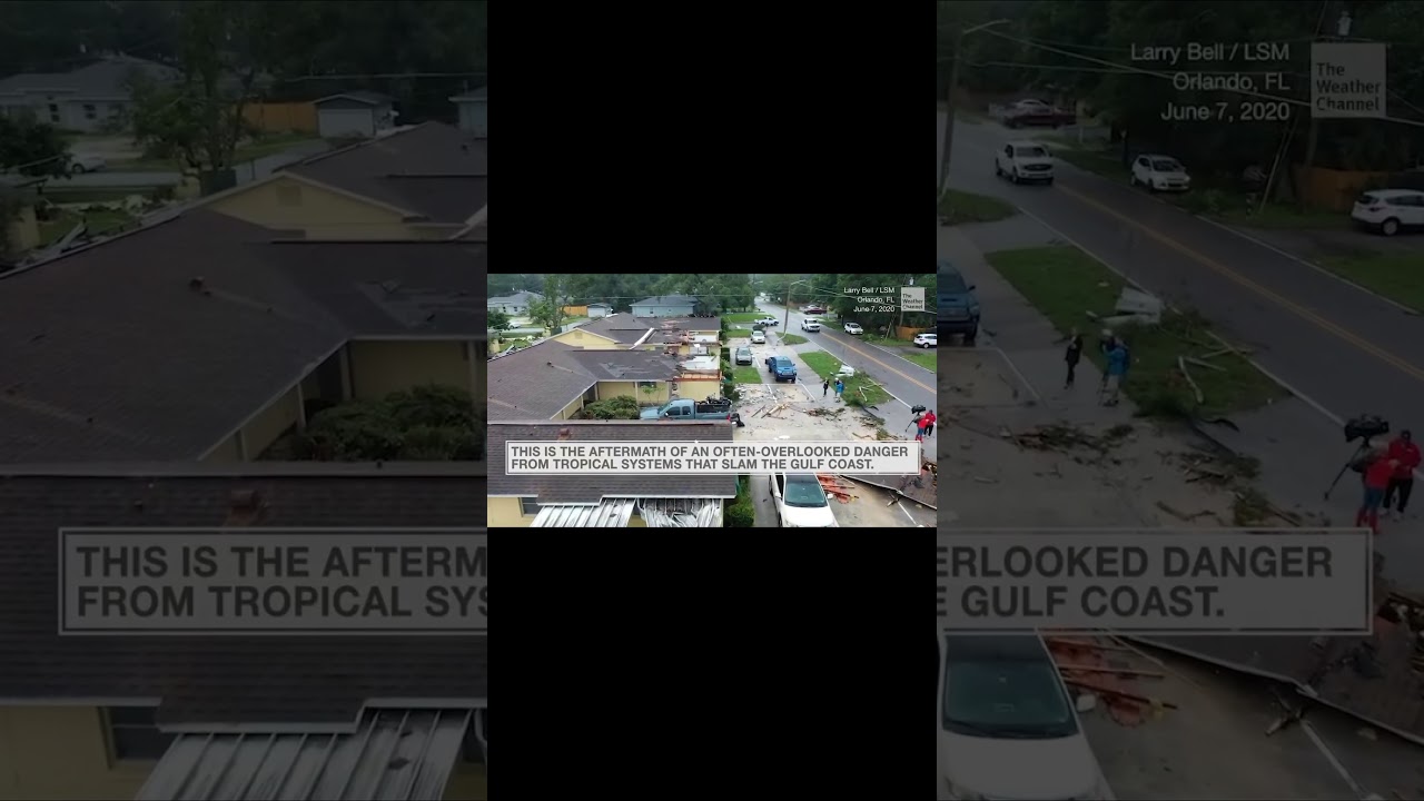 WatchTWCwithInvader Breaking News Tornado hits Orlando, FL from Cristobal outer bands. YouTube