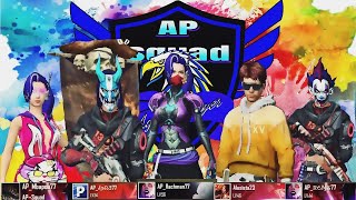 Highlight Free Fire - AP~Squad Introduction With Game Play #1