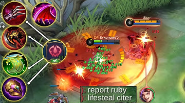 Build Ruby Paling Jahat Di Mobile Legends! Hero Sekuat Xborg Langsung Tak Berdaya! MLBB