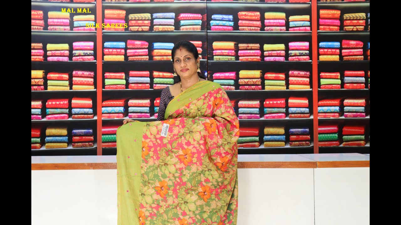 MAL MAL SILK SAREES//kanchi vaidehi silks