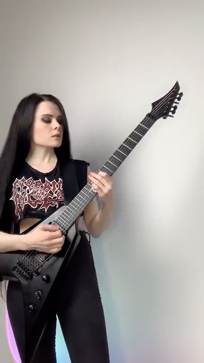 Pantera - Domination (solo cover by Elena Verrier)