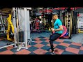 RESISTANCE BAND SQUAT HOLD ROW