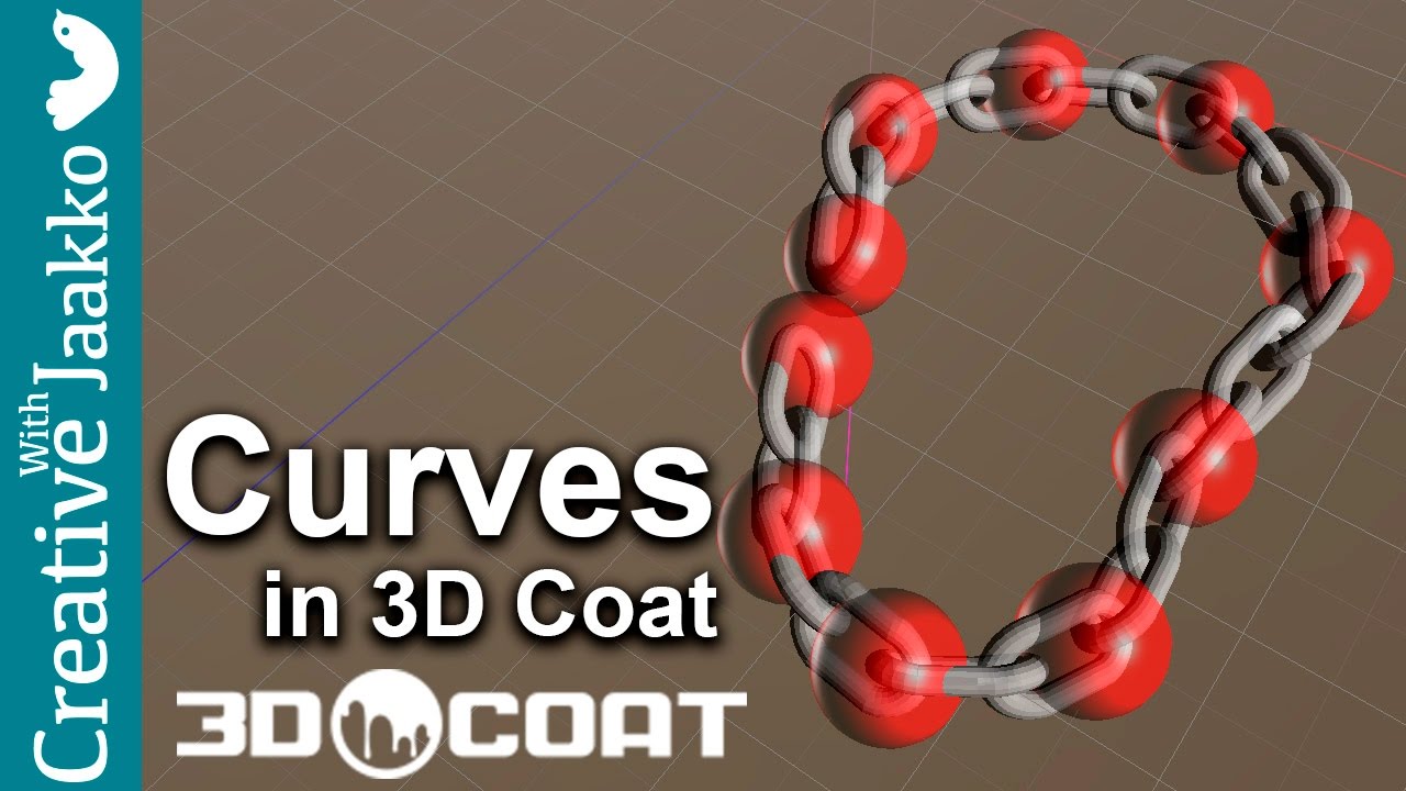 Curves in 3D-Coat - YouTube
