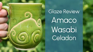 🪄 Studio Favourites: Amaco Wasabi Celadon Glaze Review