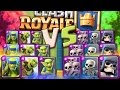 GOBLIN VS SCHELETRI - Clash Royale ITA