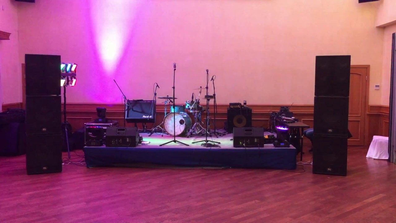 Звуковое и световое оборудование на корпоративное мероприятие - YouTube