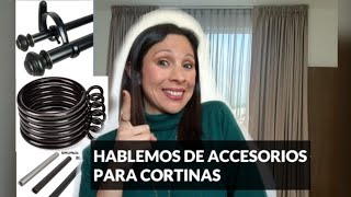 Accesorios para CORTINAS de TELA  | CORTINEROS PARA VENTANAS by Interiorista Digital 18,525 views 1 year ago 8 minutes, 42 seconds