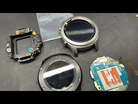 Samsung】Gear S3 classic SM-R770 バッテリー ボタン 交換修理 - YouTube