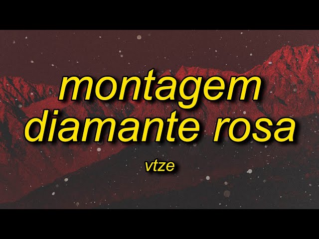 MONTAGEM DIAMANTE ROSA (Lyrics) class=