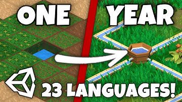 My First Game: 1 Year of Game Development in Unity! In 2 MINUTES!