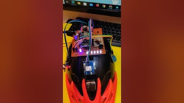 Smart helmet for coal mining workers with live location tracking #iot #adafruit #livelocation