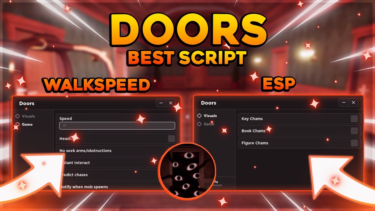 DOORS Hack Scripts GUI #roblox #doorsroblox #doorsscript