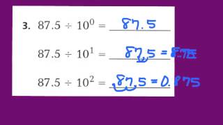 Lesson 51 Division Patterns With Decimals