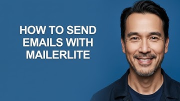 How to Send Emails with Mailerlite - KevinHowTo