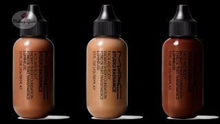 Dark Skin Shades of MAC Studio Radiance Face and Body Radiant Sheer Foundation 2023