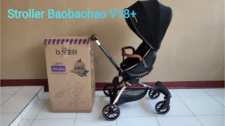 Review stroller Baobaohao V18 plus (Cara melipat dan sebagainya)