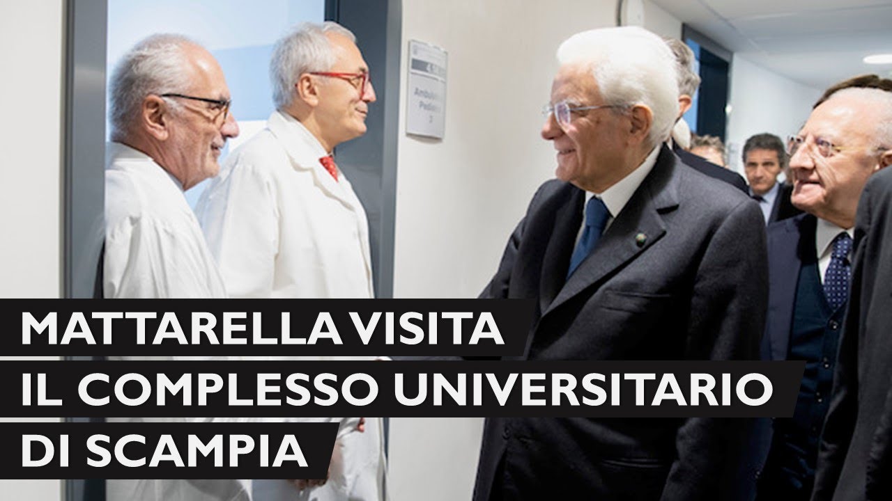 Intervento del Presidente Mattarella al Complesso Universitario di Scampia