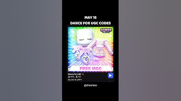 Dance for UGC codes | 22K fame points #robloxcodes #roblox #freeugc #robloxugc #ugccodes