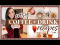 (NEW) FALL COFFEE RECIPES + HOLIDAY DRINKS 2022! Easy COLD BREW COFFEE, CHRISTMAS PUNCH PUMPKIN CHAI