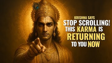 🦚Stop Scrolling! Krishna’s Warning About Your Karma Is Here | What Kanha Says 108