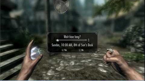 Skyrim - How to level illusion stupidly fast