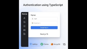 Next js 15 Google Authentication Step by Step Auth js + Prisma + MongoDB TypeScript #authjs #nextjs