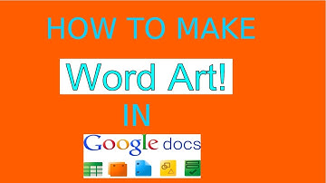 How to add Word Art to Google Docs