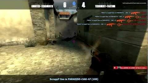 DEMO FREE! ScrappY 4k AK spraydown! Ladder #4 CSPL.RU NEW CSS