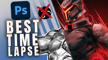 Creating Time Lapses In Photoshop WITHOUT Recording your screen!