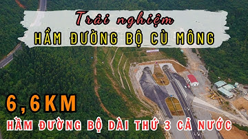 Trải nghiệm hầm đường bộ Cù Mông năm 2024 | Hầm đường bộ dài thứ 3 Việt Nam