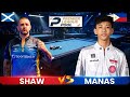 PRODIGY vs LEGEND! 🤯 AJ Manas vs Jayson Shaw (Premier League Pool)
